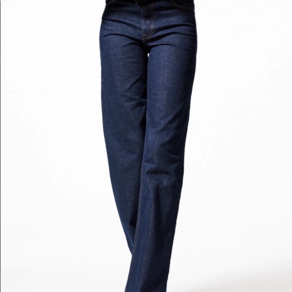 ZARA THE NEW DADDY FULL LENGTH JEANS - Picture 4 of 13